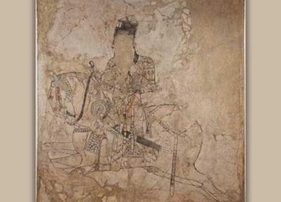 کهن ترین نقاشی دیواری صدر اسلام در موزه ملی ایران به نمایش درآمد