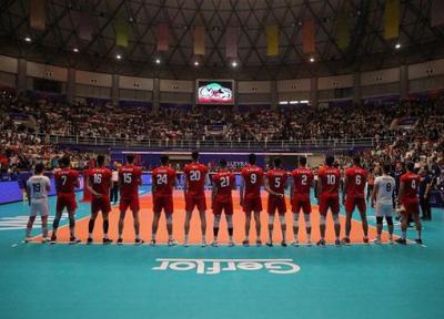 پیروزی قاطع تیم ملی والیبال ایران مقابل کانادا