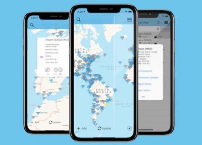 معرفی اپلیکیشن: یافتن بهترین وای فای و رمزعبور آن در فرودگاه های سراسر دنیا
