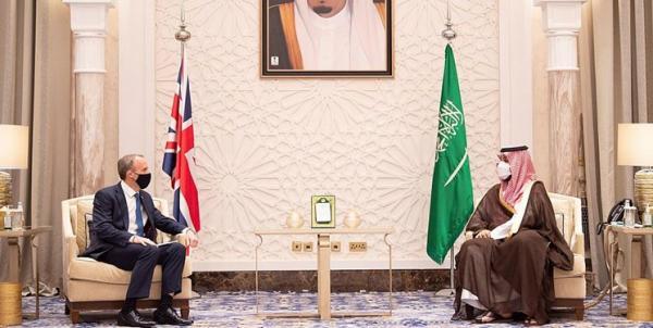 رایزنی وزیر خارجه انگلیس با ولیعهد سعودی درباره منطقه