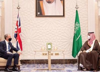 رایزنی وزیر خارجه انگلیس با ولیعهد سعودی درباره منطقه