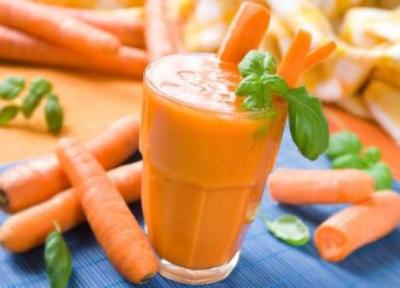 خواص آب هویج برای سلامت بدن