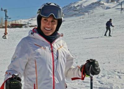 عاطفه احمدی تنها زن ایرانی در المپیک زمستانی